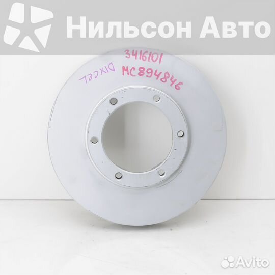 Диск тормозной MMC canter, крепится 6 болтов, dixc