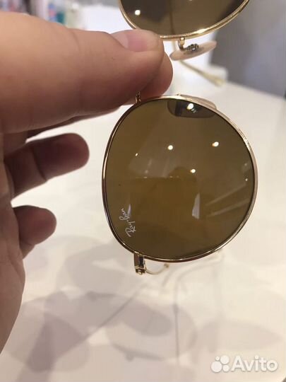 Очки Оригинал Ray-Ban RB3447 round metal