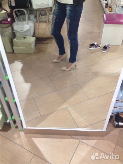 Туфли замша