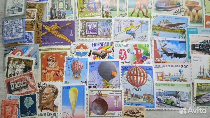 Набор марок 90 шт