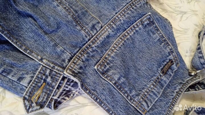 Джинсовый комбинезон для беременных