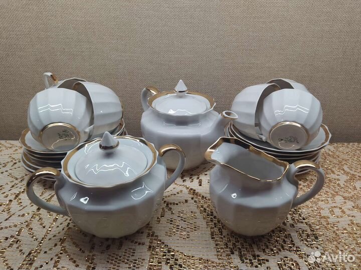 Чайный сервиз Вербилки СССР