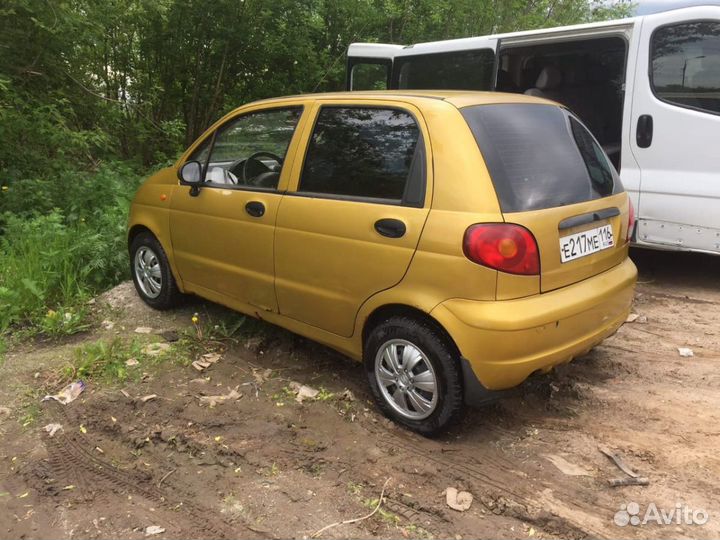 Daewoo Matiz 2005 разбор