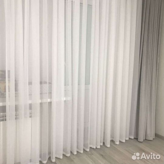 Тюль. Вуаль белый