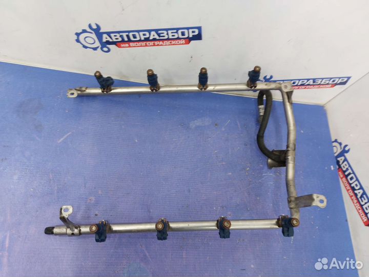 Топливная рампа с форсунками Porsche Cayenne 955