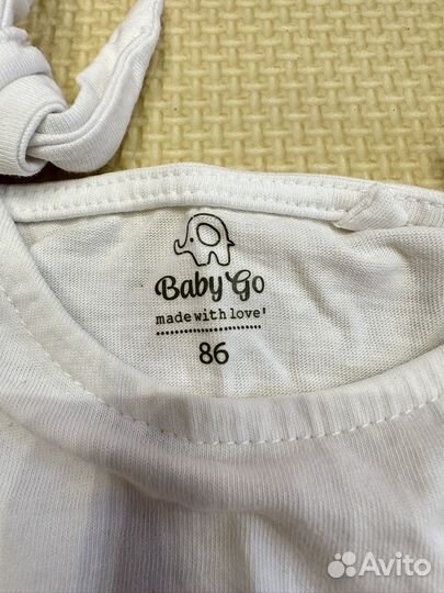 Костюм летний BabyGo для девочки 86