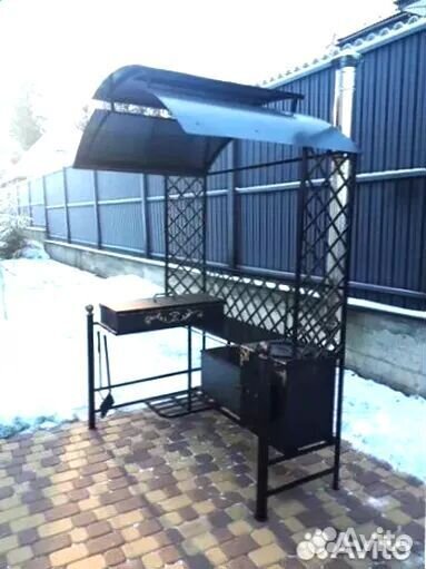 Мангал С крышей