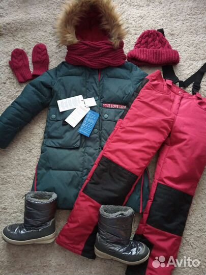 Костюм для девочки зима