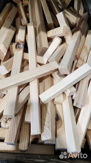 Дрова в мешках