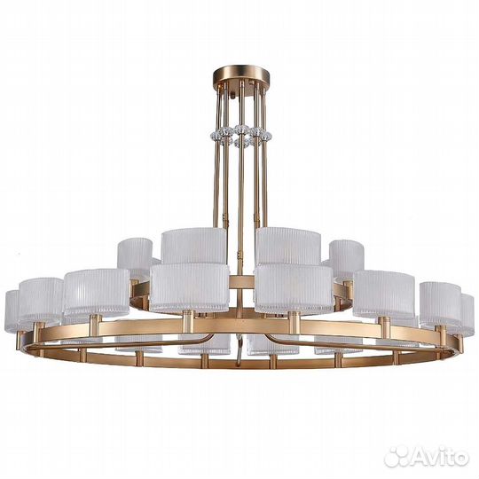 Подвесная люстра Newport 4338+16/C gold М0062174