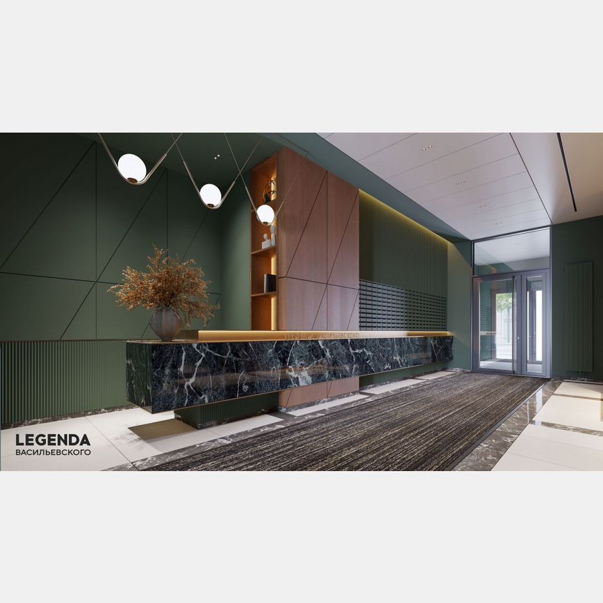 1-к. квартира, 44,5 м², 9/10 эт.