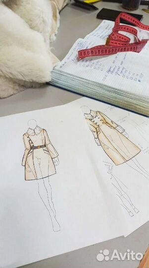 Эскизы одежды/Fashion- иллюстрация