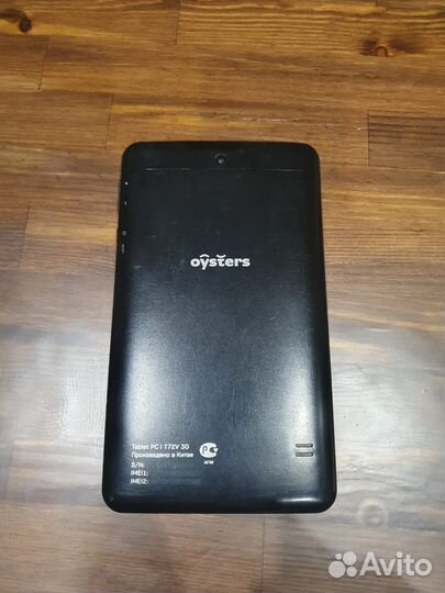 Планшет Oysters t72v 3g