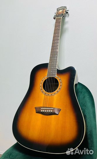 Гитара Washburn Массив Ели + электроника