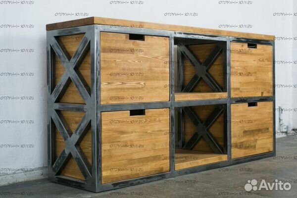 Комод в стиле Лофт loft