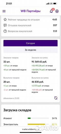 Ведение магазина на Вайлдберрис/Озон