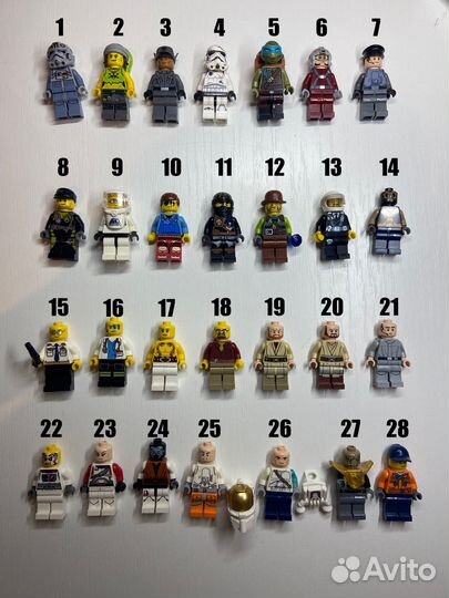 Lego фигурки