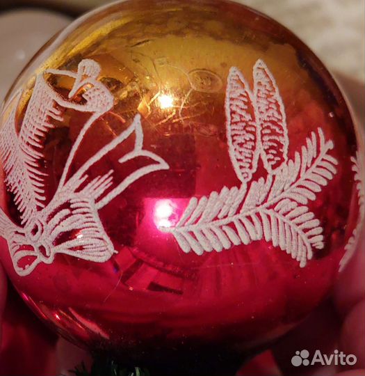 Елочные игрушки набор Германия