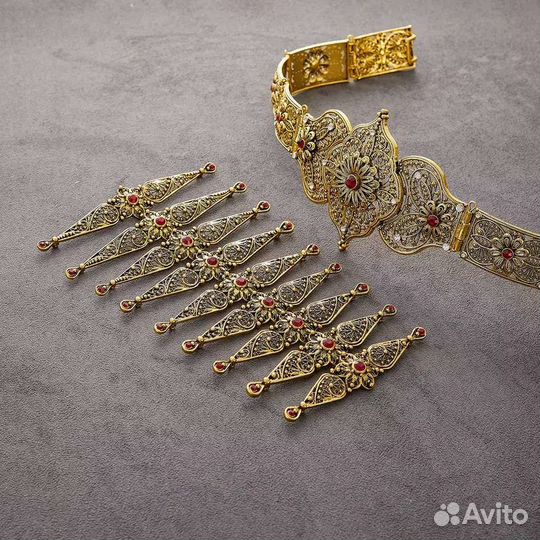 Кавказский пояс с нагрудником