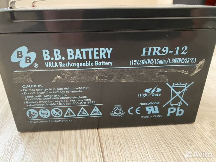 Smart-Ups 420 с аккумулятором BB HR 9-12 обмен