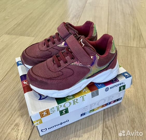 Кроссовки котофей 27 нат. замша