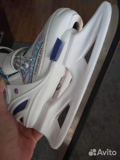 Коньки детские раздвижные nordway 26-31