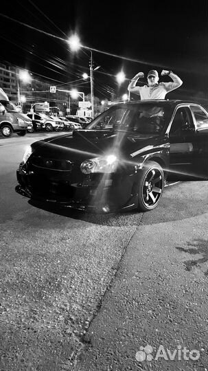 Бампер передний subaru impreza gd