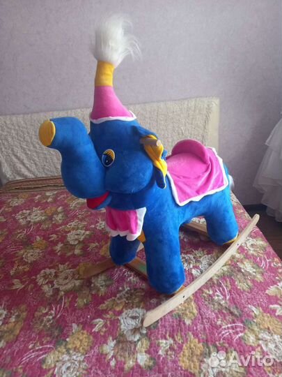 Слон качалка