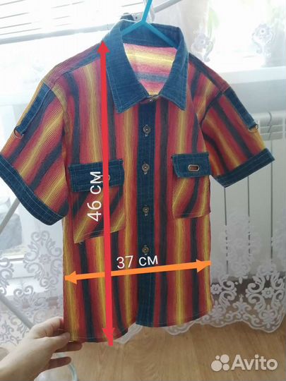 Рубашка мальчику 110-116 см