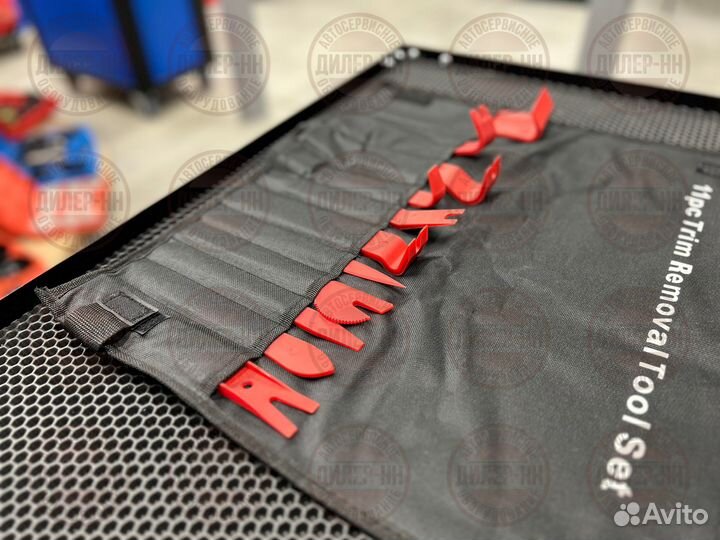 Набор для снятия обшивки автомобиля 11пр. Эврика