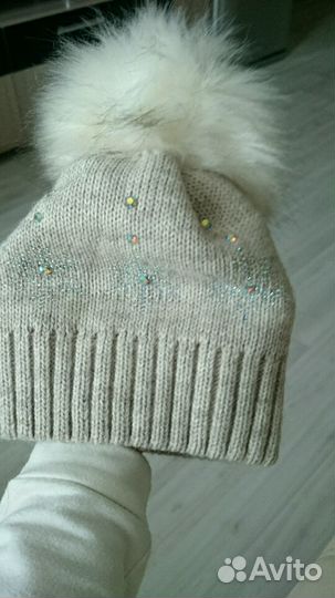 Шапочка теплая