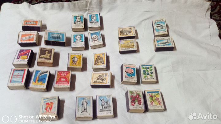 Спички СССР в деревянном коробке