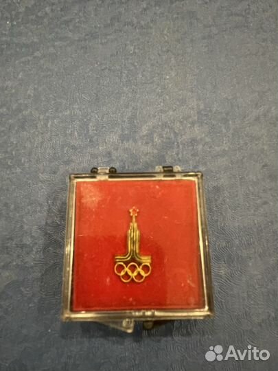 Значок Олимпиада 80 Bertoni