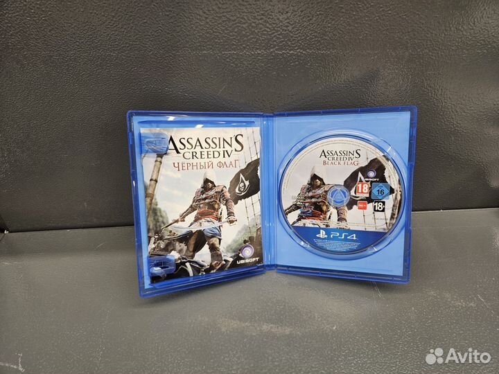 Assassins creed Чёрный Флаг PS4