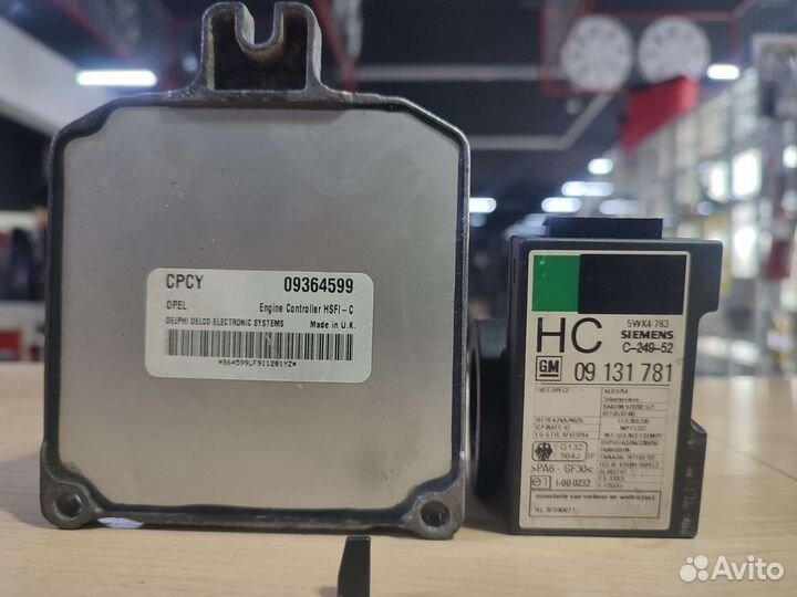 09374599 Эбу блок управления Opel X16xel astra g