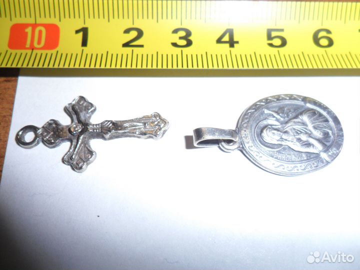 Образа, Крестики из серебра
