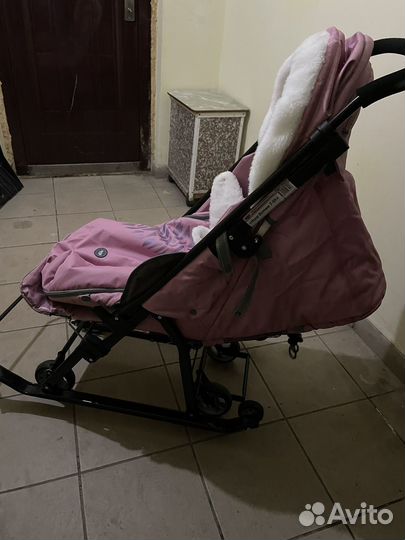 Санки коляска nika kids