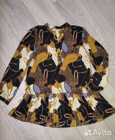 Блузка туника платье zara 44размер
