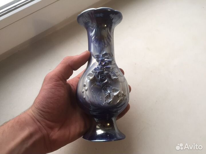 Ваза синяя идеал