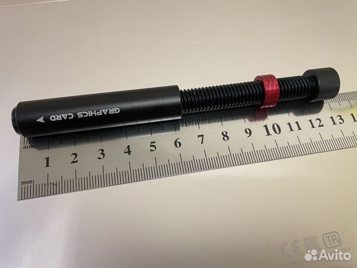 Подставка видеокарты металл 79-129мм