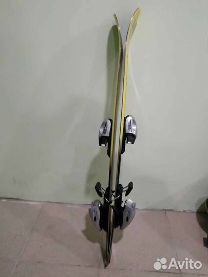 Горные лыжи Fisher детские 90,ботинки Salomon 17,0