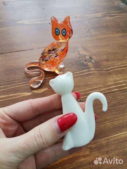 Коты Муранское стекло. Венеция