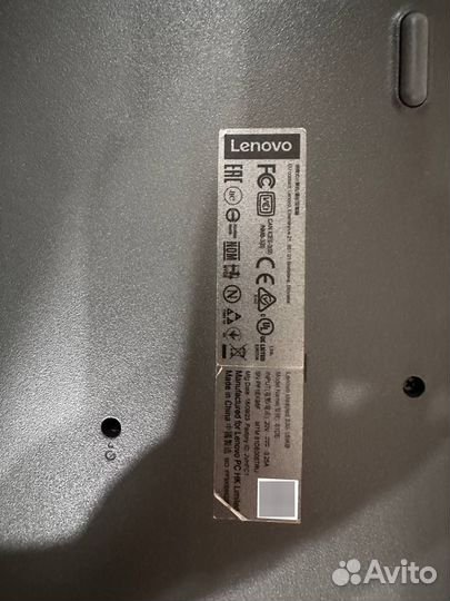 Ноутбук lenovo