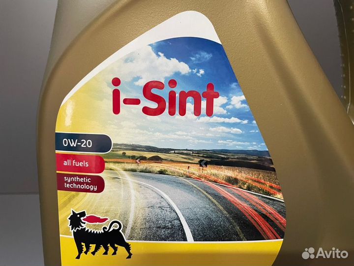 Моторное масло Eni i-Sint 0w20 Синтетическое 4 л