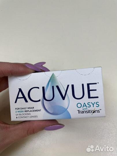 Линзы контактные acuvue oasys двухнедельные