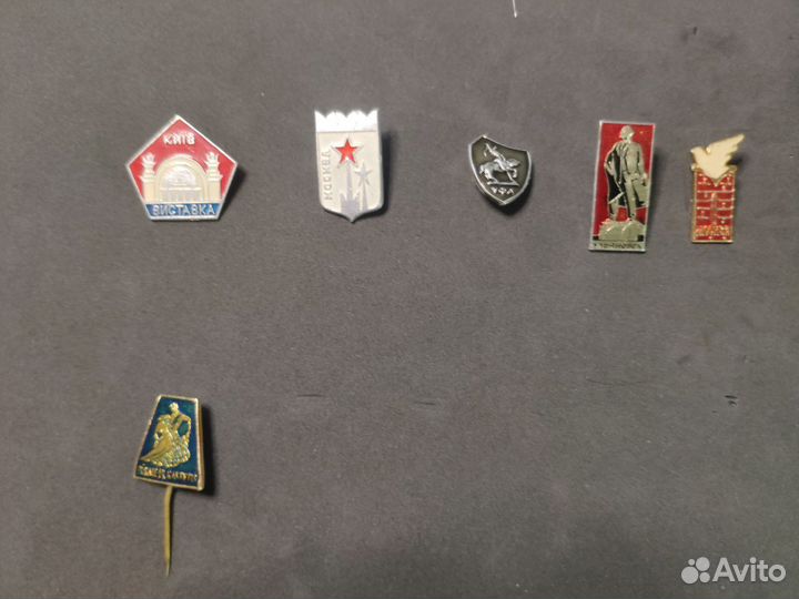 Значки СССР. Подборка Города