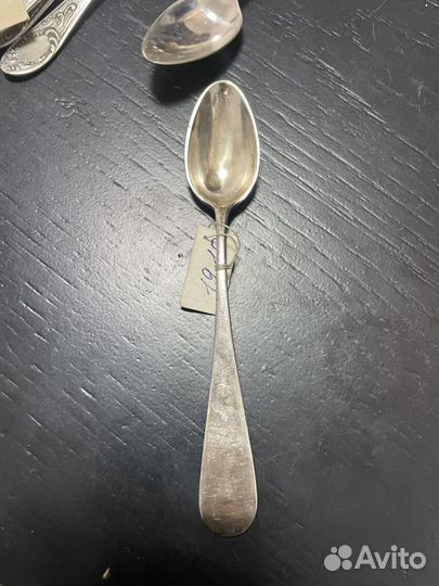 Серебряная чайная ложка царская 1813г