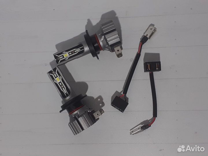 Светодиодные лампы Е2, h1, h7, h4