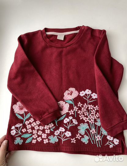 Свитшот для девочки hm р. 104