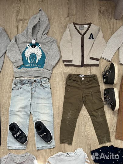Пакет фирменных вещей для мальчика 1,5-2 года